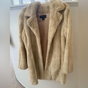 Kristen Blake Faux Fur Car Coat